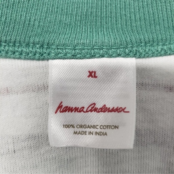 HANNA ANDERSSON Organic Cotton Long John Pajama Set Family Harvest Plaid Green - Picture 13 of 14